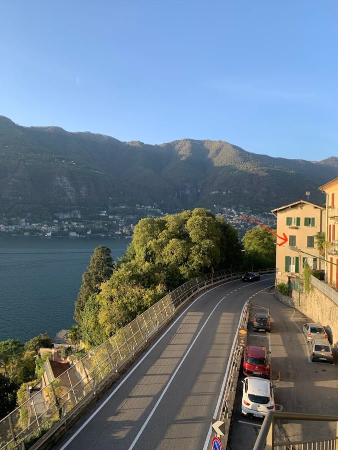 Casa Giulietta Caronti with view of lake Como